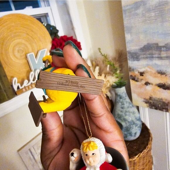 Set of 2 Rennoc & Disney Hallmark Christmas Ornaments. - Picture 3 of 10